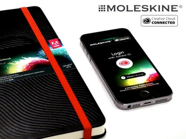 «Умный» блокнот Moleskine синхронизирует рисунки с Photoshop