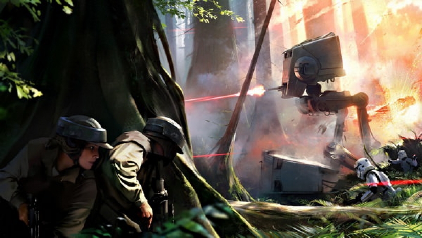 Демонстрация Star Wars: Battlefront состоится в апреле