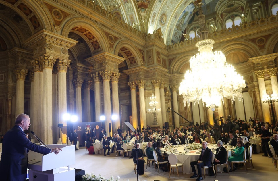 Эрдоган встретился с главами парламентов в рамках ассамблеи МПС-ФОТО