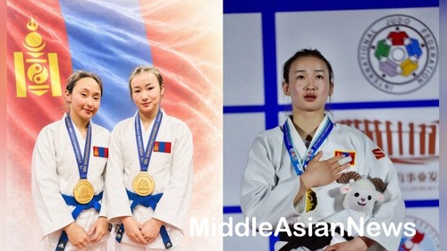 Монгольские няшки стали чемпионками Азии по дзюдо