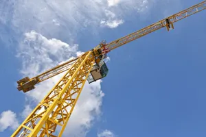 В Астане упал башенный кран – инцидент расследует МЧС