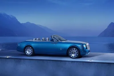 Rolls-Royce построил кабриолет в честь рекорда скорости на воде